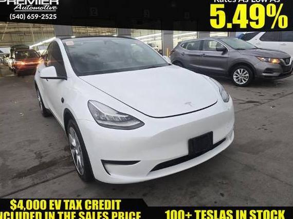 TESLA MODEL Y 2023 7SAYGDEE7PA155599 image